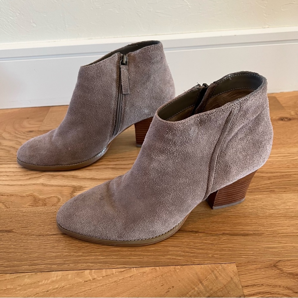 Susina Taupe Ankle Boots